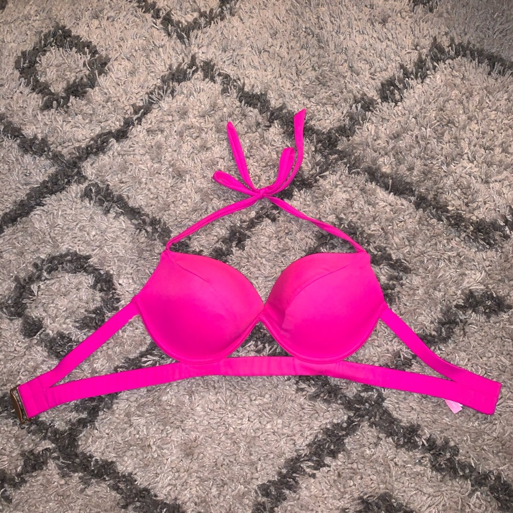 Hot Pink Victoria’s Secret Swim Top